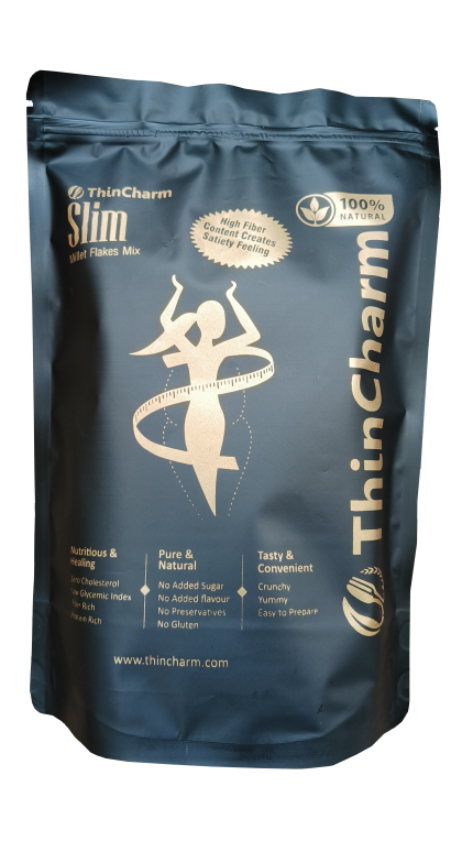 Slimmer's Millet Flakes Food (850g) with Scientific Meal Plan and Dietitian support on request
